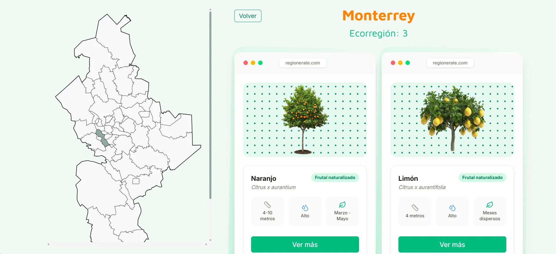 Regionerate Mapa Interactivo